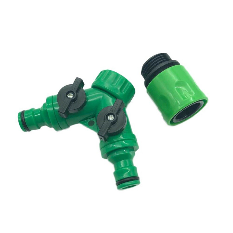 Kit sistem automat de udare cu atomizare 10m/20m cu furtun 4/7 gri/negru duză mini supapă conector furtun