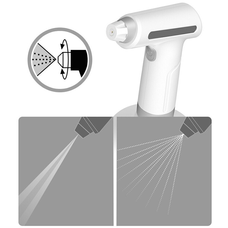 Sticlă automată de udat pentru plante, 900 ml, sticlă cu pulverizator de grădină, mașină de udat de grădină cu USB, pulverizatoare de grădină