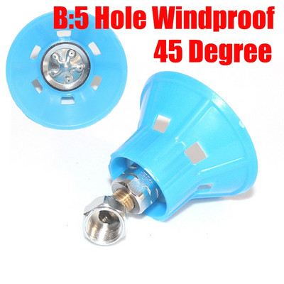 Poljoprivreda Visokotlačna mlaznica za fino raspršivanje s poklopcem otpornim na vjetar 5/7 rupa Izlaz Prskalica za pesticide Navodnjavanje vrta Raspršivanje