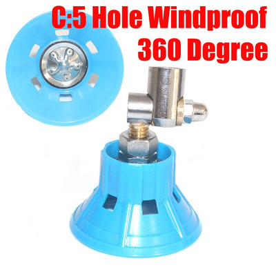 Poljoprivreda Visokotlačna mlaznica za fino raspršivanje s poklopcem otpornim na vjetar 5/7 rupa Izlaz Prskalica za pesticide Navodnjavanje vrta Raspršivanje