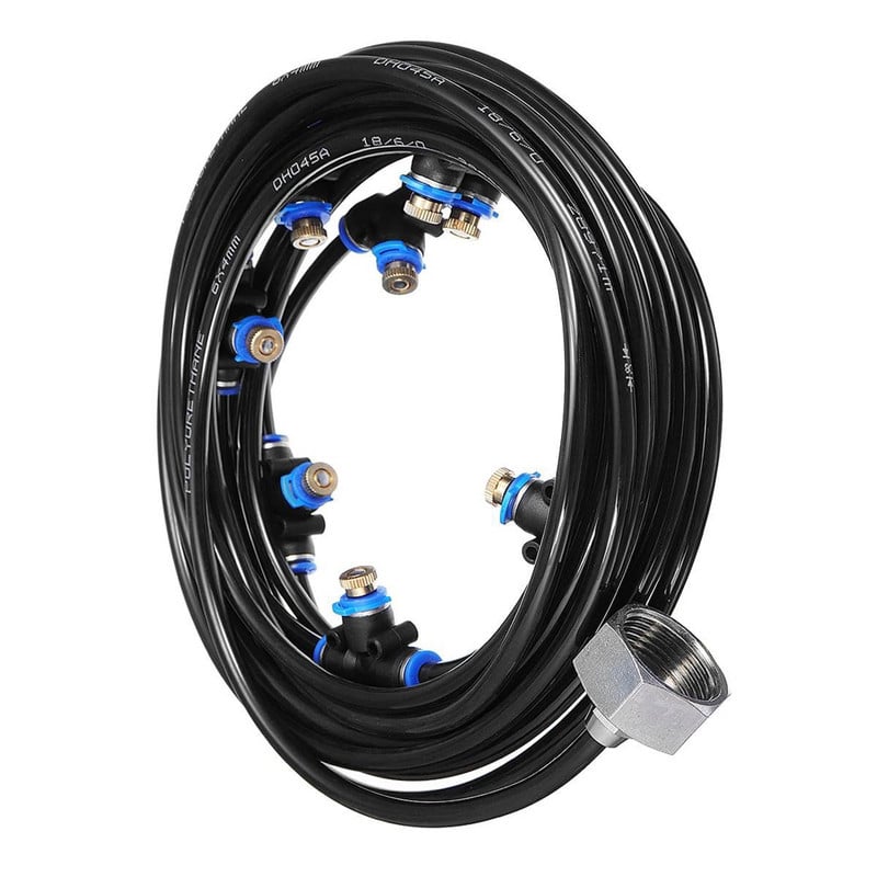 8/10/18/23M Fogger vandens purškimo rinkiniai laistymo žiedo laistymo sodo purkštuvas lauko rūko sistema vandens dulksna Šiltnamio sodas