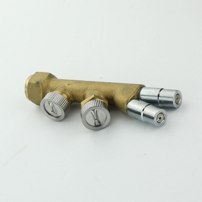 Porlasztó permetező fúvóka 4 fúvóka Gyümölcsfa szórópisztoly Mezőgazdasági permetező fúvóka Fighter ventilátor fúvóka