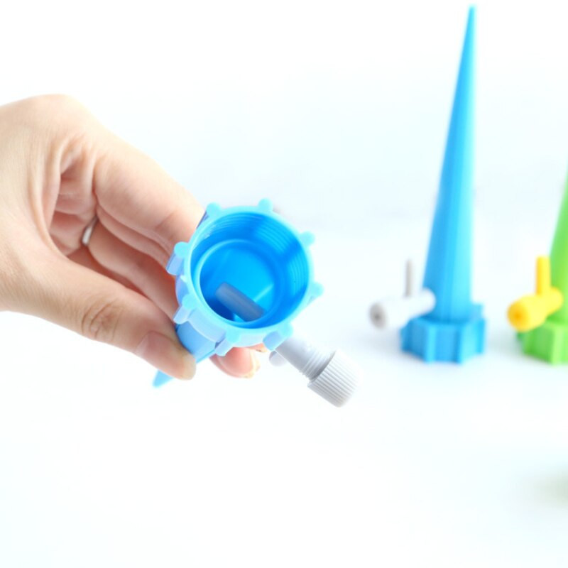 1/2/4PCS naujo tipo automatinis augalų laistymo įrenginys su jungiklio valdymo vožtuvu, reguliuojamu vandens srautu sodo laistymo laistymo sistema