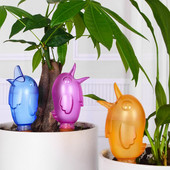 Lazy Garden Instrument automat de udare Forma de păsări Sistem de irigare prin picurare Sistem de udare în ghiveci Plante transparente Adăpatoare de flori Picurator