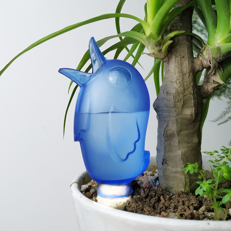 Lazy Garden Instrument automat de udare Forma de păsări Sistem de irigare prin picurare Sistem de udare în ghiveci Plante transparente Adăpatoare de flori Picurator