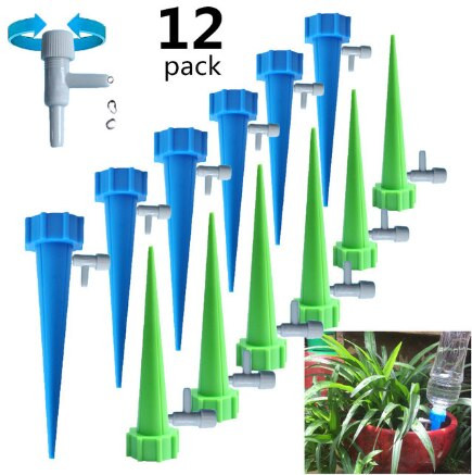 Sistem de irigare prin picurare nou 12/6/1 buc. Spire de udare automată pentru plante Sistem de udare de grădină Sistem de irigare cu seră