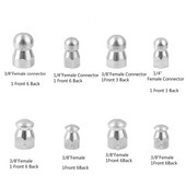 Slėgio plovimo vamzdžių valymo antgalis kanalizacijos valymo antgalis slėginis ploviklis kanalizacijos kanalizacijos valymo antgalis rotacinis kanalizacijos antgalis