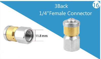 Slėgio plovimo vamzdžių valymo antgalis kanalizacijos valymo antgalis slėginis ploviklis kanalizacijos kanalizacijos valymo antgalis rotacinis kanalizacijos antgalis