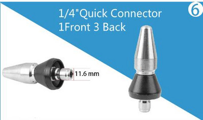 Slėgio plovimo vamzdžių valymo antgalis kanalizacijos valymo antgalis slėginis ploviklis kanalizacijos kanalizacijos valymo antgalis rotacinis kanalizacijos antgalis