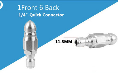 Slėgio plovimo vamzdžių valymo antgalis kanalizacijos valymo antgalis slėginis ploviklis kanalizacijos kanalizacijos valymo antgalis rotacinis kanalizacijos antgalis