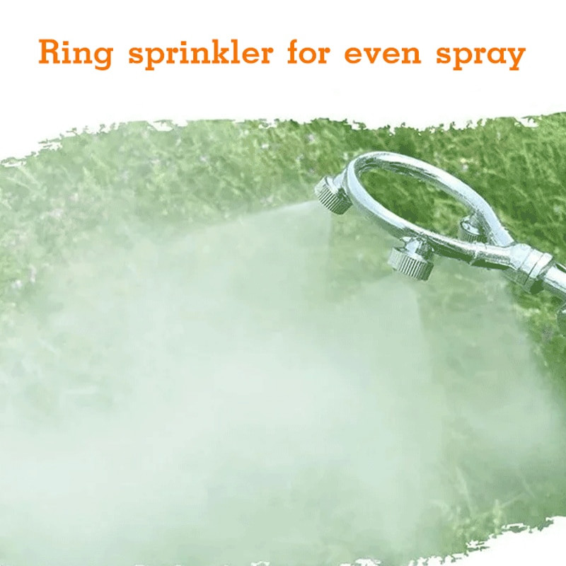 2tk Põllumajanduslik rõngakujuline pihusti pihusti pihusti pihusti aed Põllumajandus Kastmine Pihustamine Jahutus Niisutav pihusti