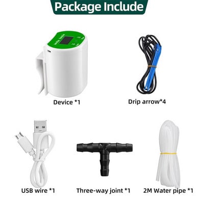 8/4/2 fejű, automatikus öntözőszivattyú-vezérlő Virágnövények Otthoni locsoló csepegtető öntözőkészülék Szivattyú-időzítő rendszer kertekhez