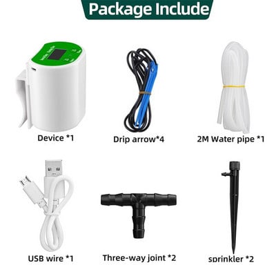 8/4/2 fejű, automatikus öntözőszivattyú-vezérlő Virágnövények Otthoni locsoló csepegtető öntözőkészülék Szivattyú-időzítő rendszer kertekhez