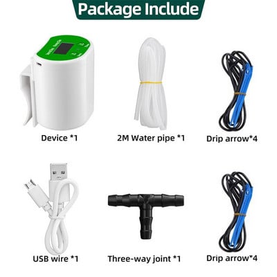 8/4/2 fejű, automatikus öntözőszivattyú-vezérlő Virágnövények Otthoni locsoló csepegtető öntözőkészülék Szivattyú-időzítő rendszer kertekhez