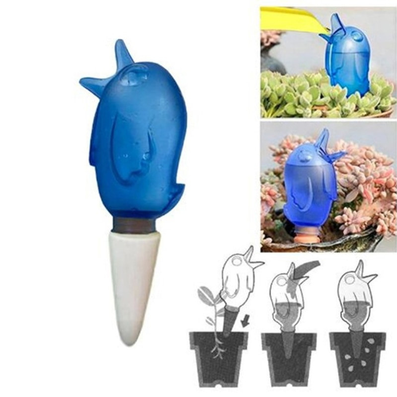 2db kerti automata öntözőeszköz Cute Birds beltéri csepegtető öntözőrendszer készlet cserepes növényitatók tüske növényhez