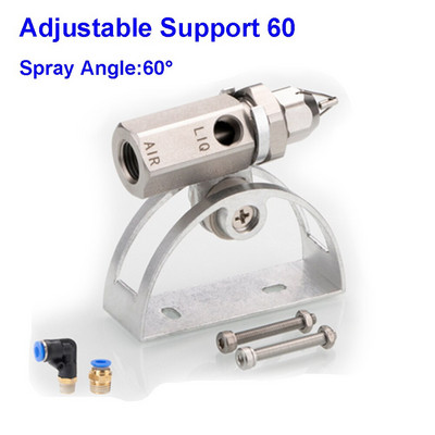 Oro purkštuvo purškimo antgalis Ultragarsinis antgalis sausas rūkas, ypač smulkus rūkas, oro purškimo antgalis 304 nerūdijančio plieno dulkių pašalinimo antgalis