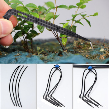 Σύστημα άρδευσης κήπου 4-Way 2L 4L 8L 3/5mm Hose Ebow Arrow Kit for Greenhouse Lawn Pot Plants Micro Drippers Πότισμα