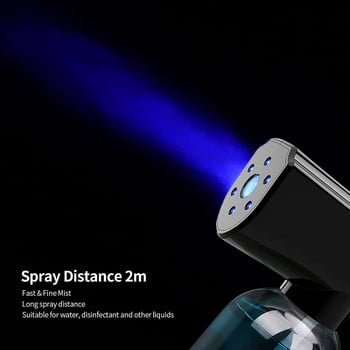 300 ml ръчен пулверизатор спрей пистолет Nano Mist Sprayer дезинфектант машина безжичен електрически ULV Fogger за офис градинска пръскачка