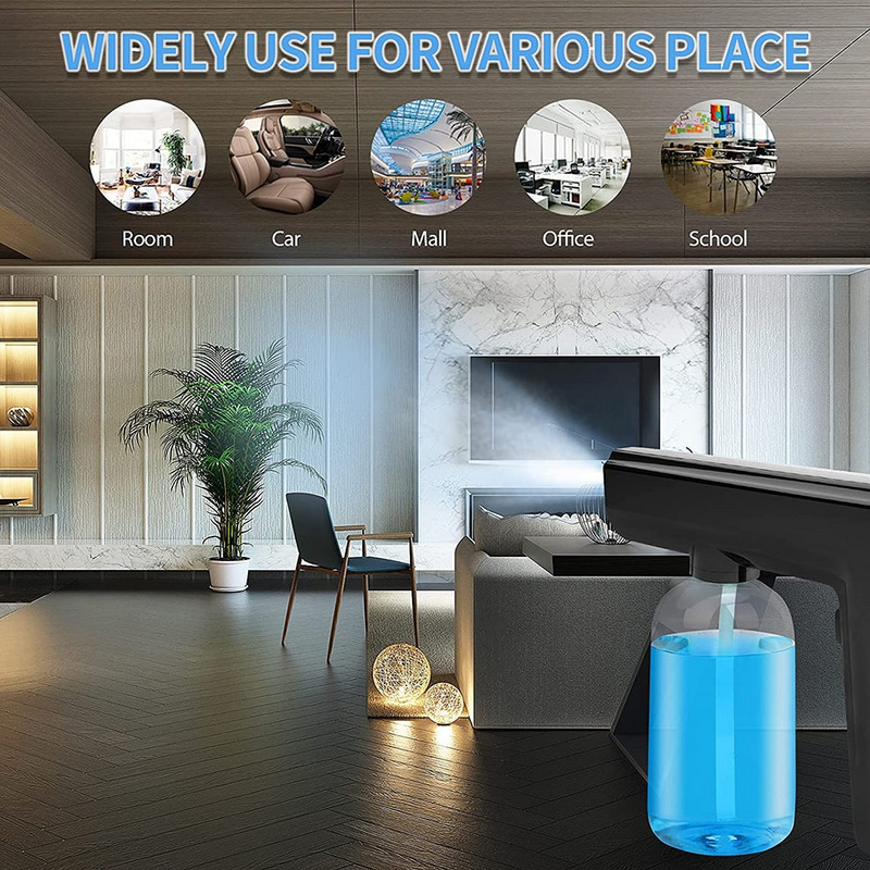 300 ml käeshoitav pihustuspüstol Nano udupihusti desinfitseerimismasin Juhtmeta elektriline ULV udukontor kontoriaia pihusti jaoks