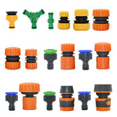 20 vnt sodo žarnos greito montavimo adapteris 1/2" 3/4" 1" žarna laistymo vandens pistoleto stabdymo jungtis Spenelis Sodo čiaupo reduktoriaus mova