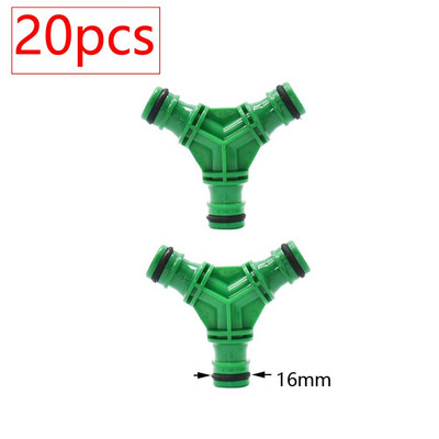 20 vnt sodo žarnos greito montavimo adapteris 1/2" 3/4" 1" žarna laistymo vandens pistoleto stabdymo jungtis Spenelis Sodo čiaupo reduktoriaus mova