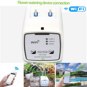 WiFi automatikus mikro otthoni csepegtető öntözőrendszer öntözőkészlet intelligens vezérlővel 15/20 cserepes kerti bonsai beltéri használatra