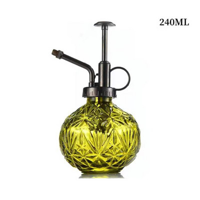 Gyémánt permetező palack Üveg üzem Mister locsolókanna Galvanizált ABS szivattyú Kerti növények tisztító vizes spray palack