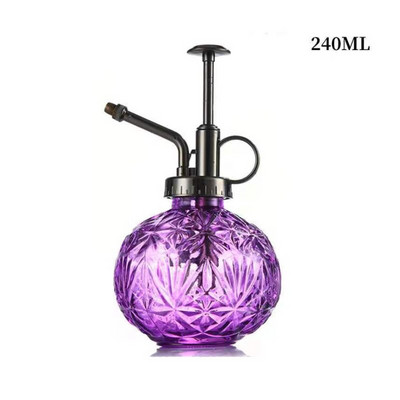 Gyémánt permetező palack Üveg üzem Mister locsolókanna Galvanizált ABS szivattyú Kerti növények tisztító vizes spray palack