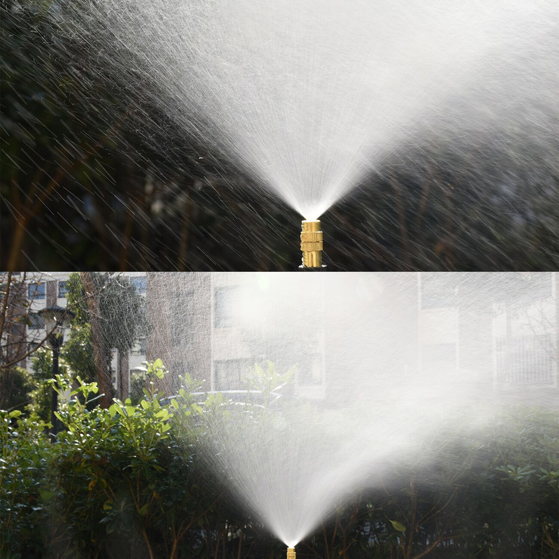 KESLA 5M-50M automatikus kerti öntözőrendszer készletek saját kerti öntözőkészlet mikro csepegtető köd spray hűtőrendszer gyep
