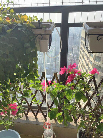 Garden Flowers Plant Αυτόματο σύστημα ποτίσματος με σταγόνες άρδευσης για εσωτερικούς χώρους Ελεγκτής αντλίας ποτίσματος Εργαλεία χρονοδιακόπτη