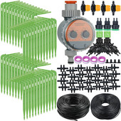 KESLA automatikus öntöző csepegtető öntözőrendszer készlet 4/7 mm-től 3/5 mm-ig tömlő csepegtetők házikerti cserepes növény Bonsai üvegházhoz