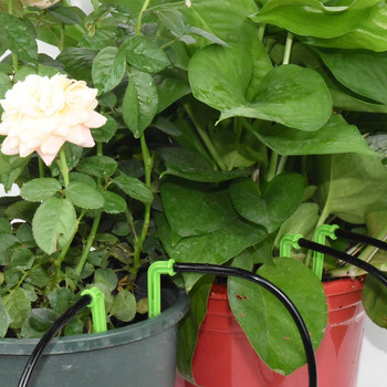 KESLA Κιτ συστήματος αυτόματου ποτίσματος με σταγόνες άρδευσης 4/7mm έως 3/5mm Hose Drippers for Home Garden Potted Plant Bonsai Greenhouse