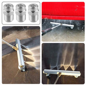 Promovare! 4 bucăți de spălat cu presiune duză pentru curățarea suprafețelor duză de înlocuire tip filet duză de pulverizare la mătura de apă și trenul de rulare Cl