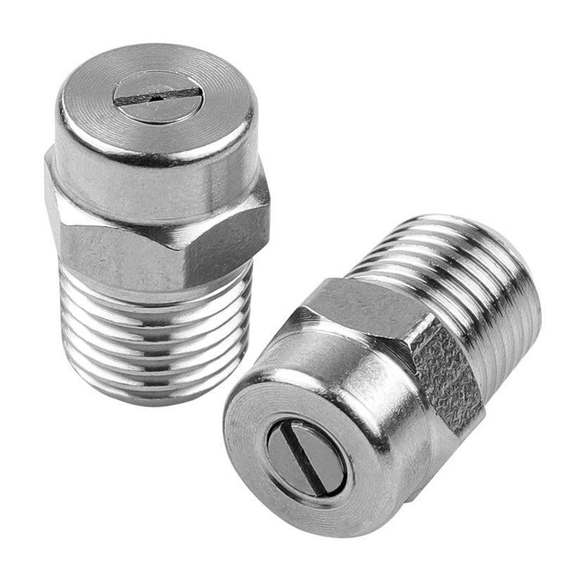 Promovare! 4 bucăți de spălat cu presiune duză pentru curățarea suprafețelor duză de înlocuire tip filet duză de pulverizare la mătura de apă și trenul de rulare Cl