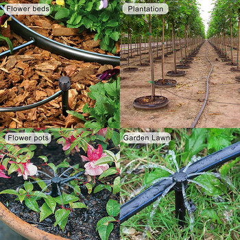 30 τμχ Auto Drip Irrigation Drippers Σύστημα ποτίσματος Dripper Spike Kit Κήπος Οικιακό φυτό Λουλούδι Αυτόματο ποτιστικό Εργαλεία