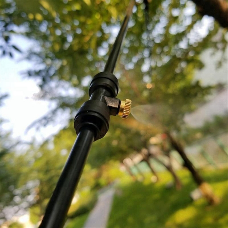 6/8M lauko rūko aušinimo sistemos vandens purkštuvų sodo kiemo aušinimo purškimo rinkiniai