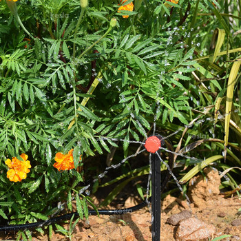 KESLA 5M-25M Automatic Micro Drip Irigation System Potering Kit Hose Home Κήπος & Ρυθμιζόμενοι σταλάκτες Θερμοκήπια Σε γλάστρες