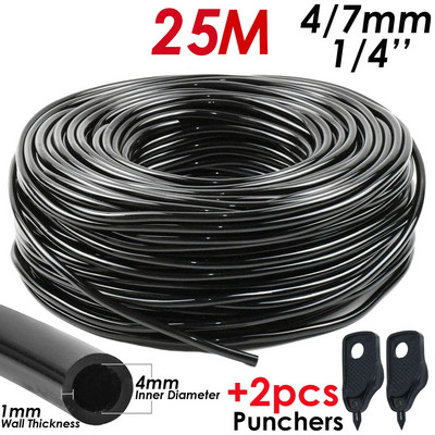 KESLA 5M-25M automatinio mikrolašelinio laistymo laistymo sistemos komplektas žarna Namų sodas ir reguliuojamos lašintuvai Šiltnamiai vazoniniai augalai