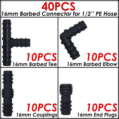 Üvegházhatású automatikus csepegtető öntözés 4/7 mm-től 3/5 mm-ig csepegtető nyíl zöld jeladós öntözőrendszer időzítő vezérlője cserepes kerthez