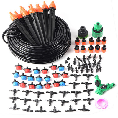 DIY Automatic Micro Drip Atomization Irrigation System Garden Irrigation Spray Self Watering Kit 5/10/15/20/25/30/40m Προαιρετικό