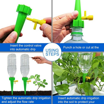 Система за капково напояване Автоматично поливане за стайни растения Цветя Система за поливане на градински растения Градински инструменти и оборудване