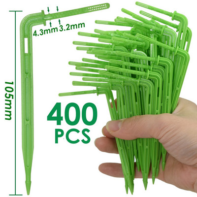 KESLA 8L/H 5-100M automatikus csepegtető öntözés, 4 irányú csepegtető nyíltávadó 3/5 mm-es tömlős öntözőrendszer cserepes bonsai növény üvegház