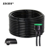 RBCFHI 25/50/100 m öntözőtömlő 4/7 mm kerti öntözőtömlő csatlakozó öntözőtömlő 1/2" és 3/4" integrált csatlakozóval