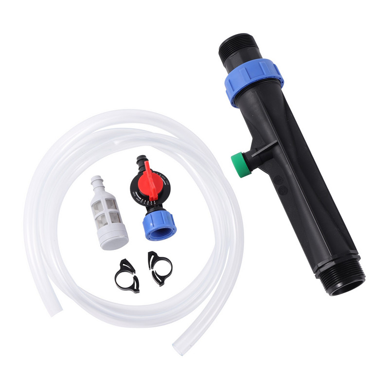 Kit de fertilizare Venturi cu aspirație mare de 1"/1,5"/2" cu filet masculin Injector de îngrășământ automat pentru aspersoare prin picurare Fitinguri de irigare