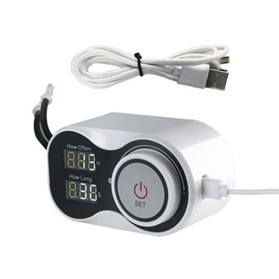 Noul sistem inteligent de picurare, temporizator automat, dispozitiv de udare, controler pentru pompă de apă de grădină pentru flori de plante în ghiveci