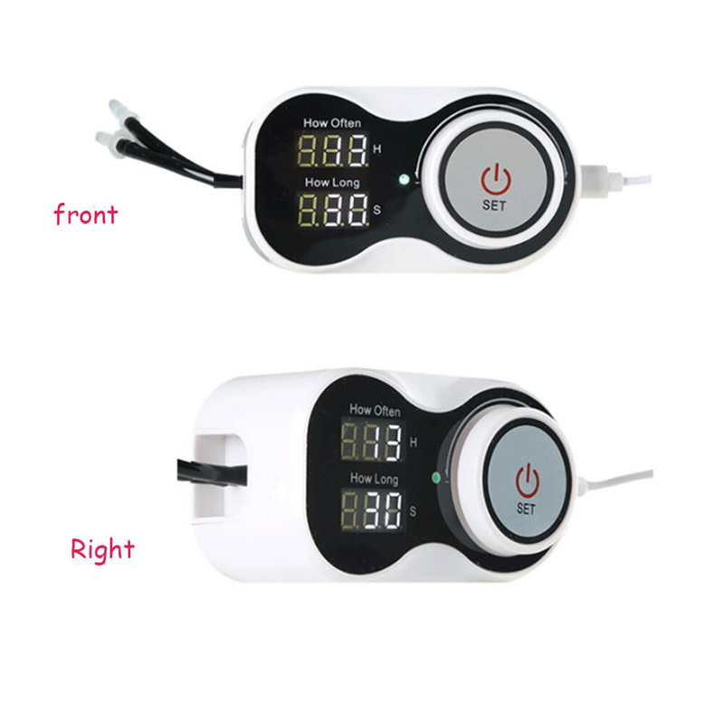 Noul sistem inteligent de picurare, temporizator automat, dispozitiv de udare, controler pentru pompă de apă de grădină pentru flori de plante în ghiveci