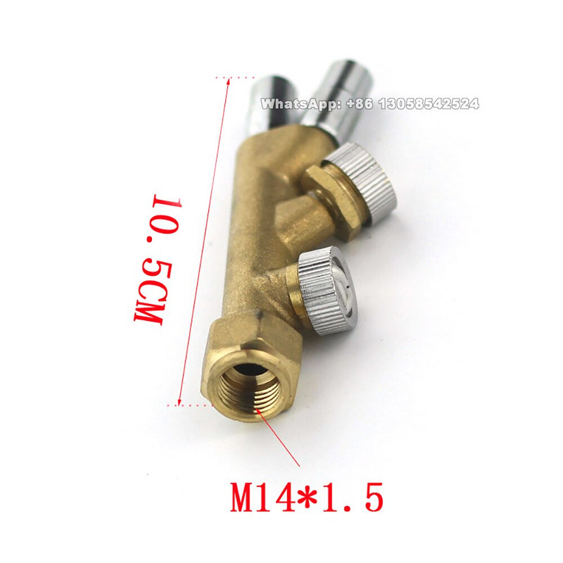 Pihustuspihusti otsik 4 düüsi viljapuu pihustuspüstol Põllumajanduse pihustusotsik Fighter ventilaatori otsik