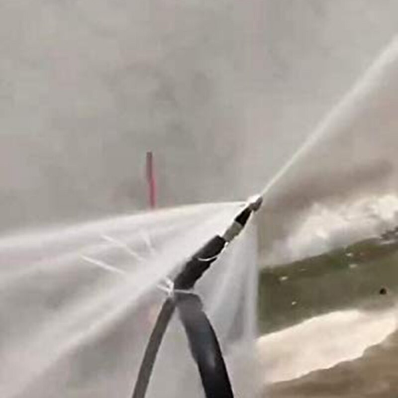 1/4 colio greito aukšto slėgio plovimo kanalizacijos 6 purkštukų plovimo mašinos kanalizacijos valymo vamzdžio gilinimo valymo antgalis