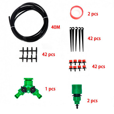 5M-50M Автоматични градински комплекти за микро капково напояване Комплекти за поливане Система за поливане Регулируем капкомер Направи си сам Градинско поливане