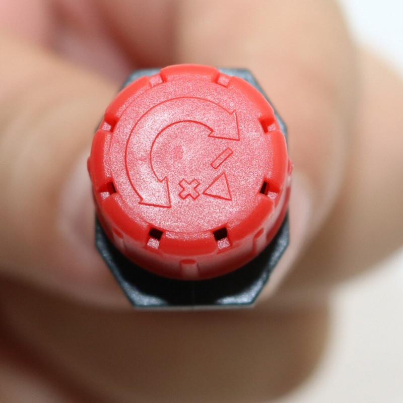 200 buc. Sistem de irigare prin picurare, reglabil cu 8 găuri, roșu, duză de udare, seră de grădină, flori, instrumente de irigare a legumelor